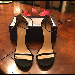 Stuart Weiztman Nudist Strappy Sandals